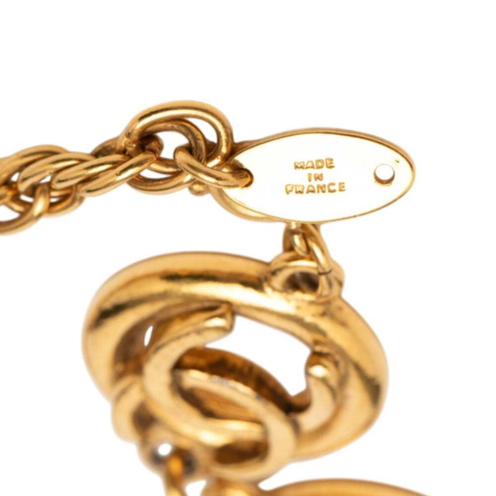 CHANEL Gold Logo Charm Bracelet - Picture 5 of 5